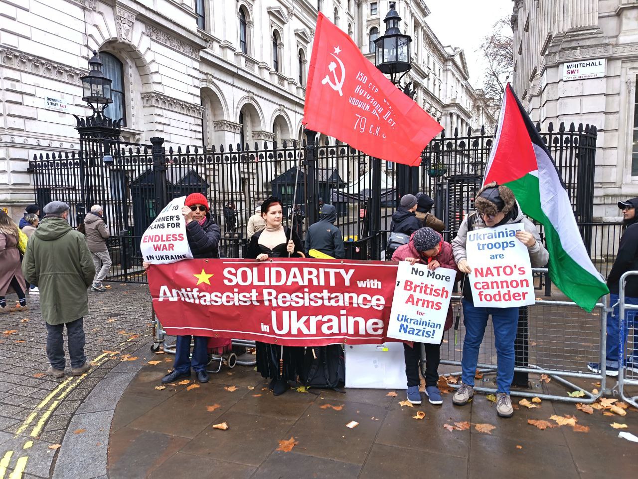 No More British Arms for Ukrainian Nazis!