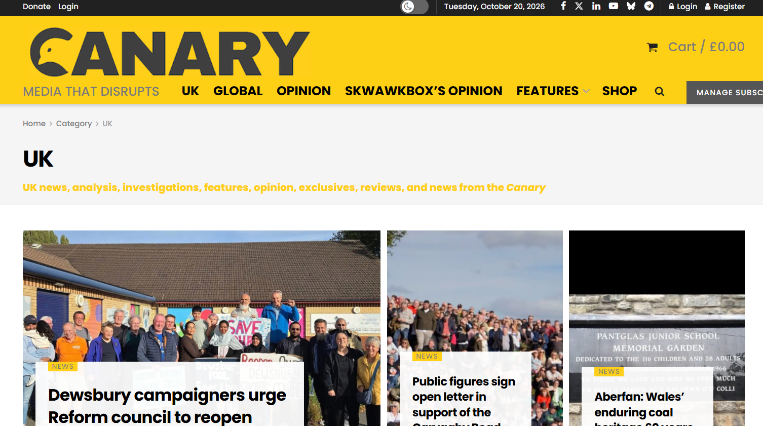 Say Goodbye to The Canary
