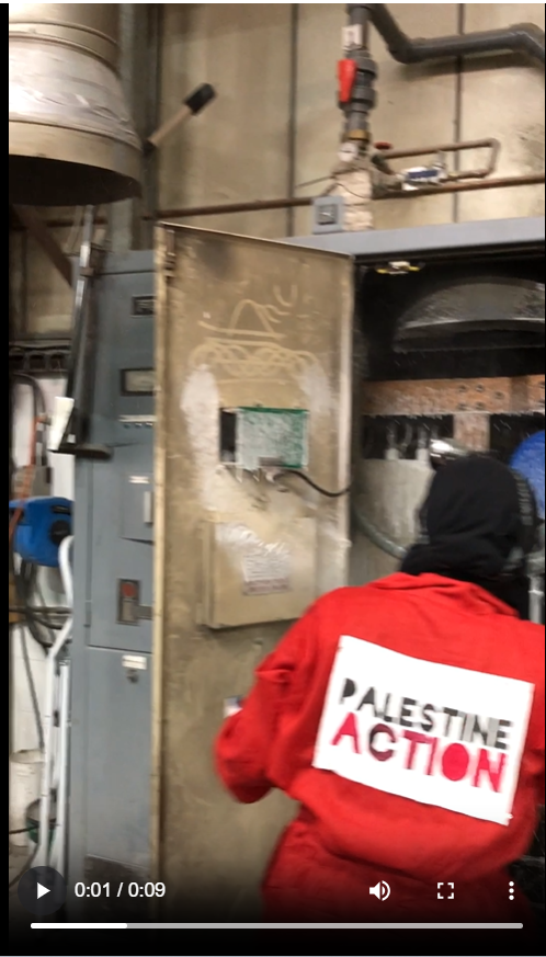 Palestine Action: conducting early morning raids