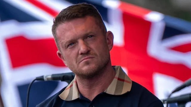 Tommy Robinson has left the UK after being released on bail