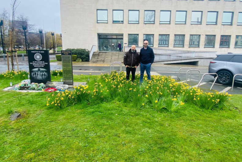 Remembering the Gaza victims in Newcastle