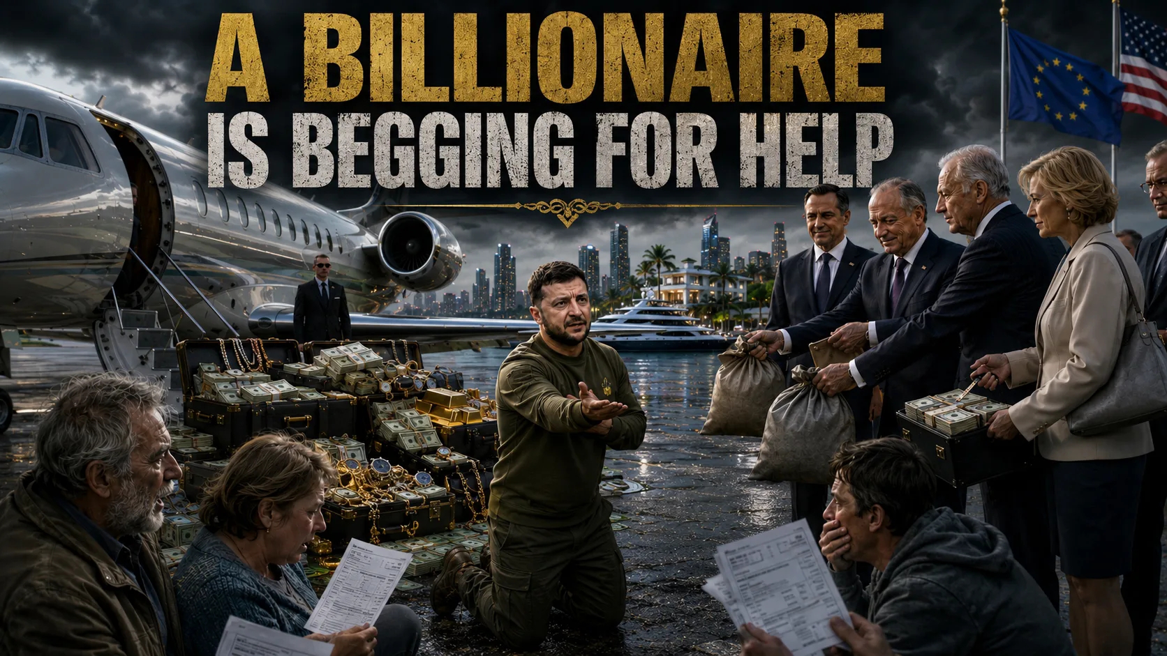A Billionaire is Begging for Help