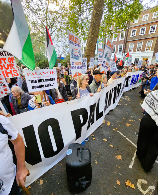No Palantir in our NHS!